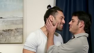 Alexander Garrett and Rego Bello making each other cum hard